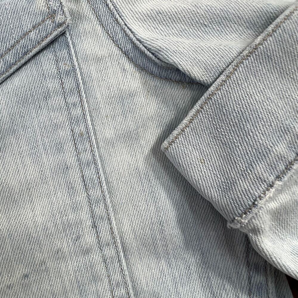 Citizens of Humanity Borderline Light Wash Denim Jacket Jean Jacket - Picture 5 of 8